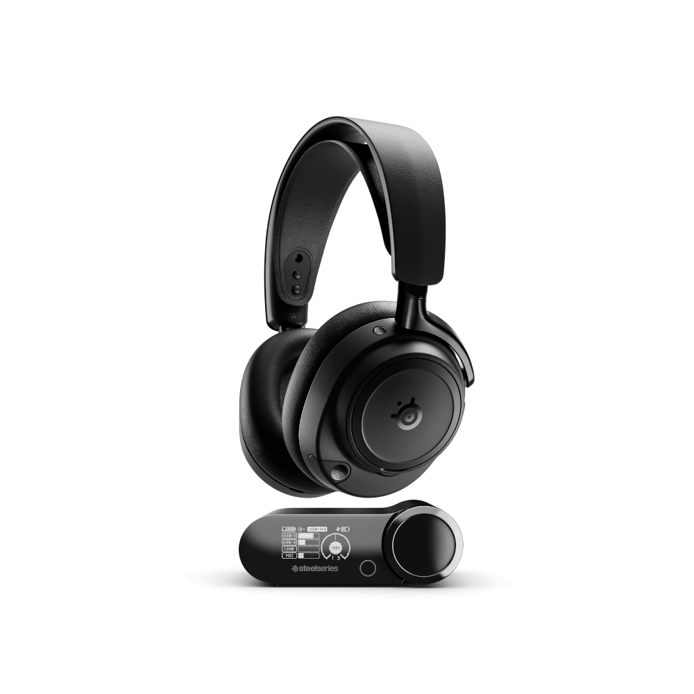 หูฟังเกมมิ่งไร้สาย STEELSERIES NOVA ELITE WORLD&rsquo;S FIRST HI-RES - OBSIDIAN