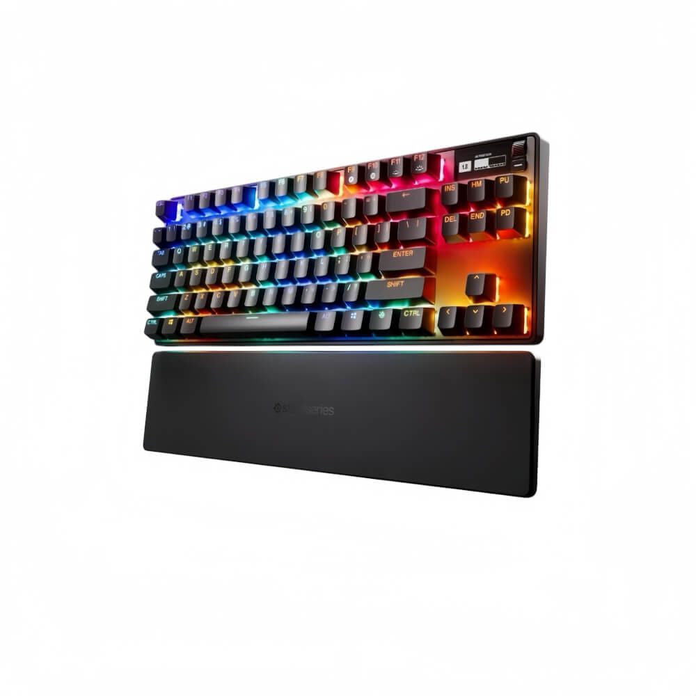 คีย์บอร์ดไร้สาย STEELSERIES APEX PRO TKL WIRELESS MAGNETIC GAMING KEYBOARD_4