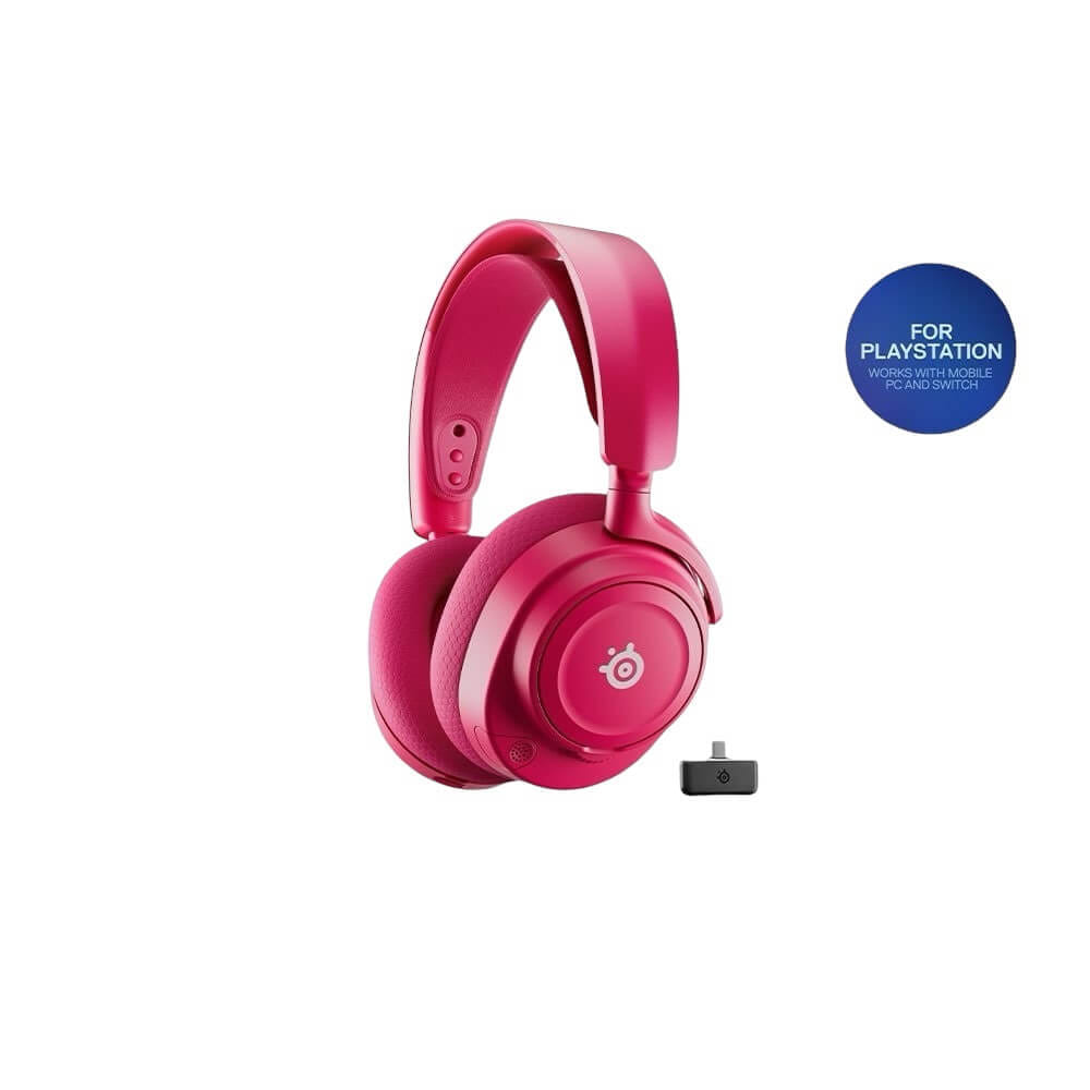 หูฟังเกมมิ่งไร้สาย STEELSERIES ARCTIS NOVA 7P WIRELESS GEN 2 สำหรับ PLAYSTAION - สีแดง_0
