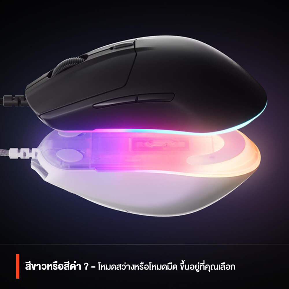 เมาส์เกมมิ่ง STEELSERIES RIVAL 3 GEN 2 สีดำ_7
