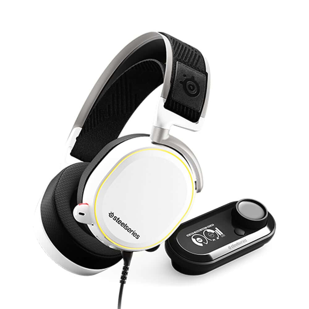 หูฟังเกมมิ่ง STEELSERIES ARCTIS PRO + GAMEDAC สีขาว_0