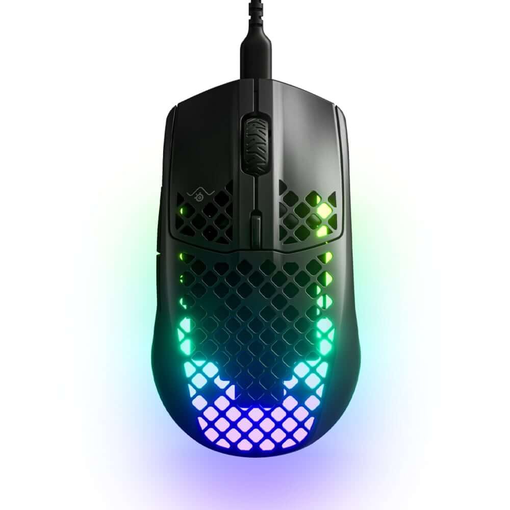 เมาส์เกมมิ่ง STEELSERIES AEROX 3 สีดำ_0