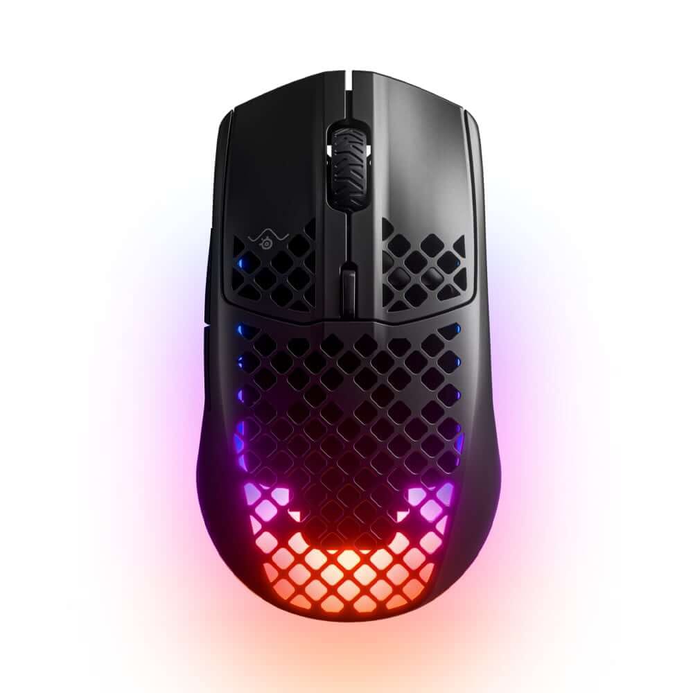 เมาส์เกมมิ่งไร้สาย STEELSERIES AEROX 3 สีดำ_0