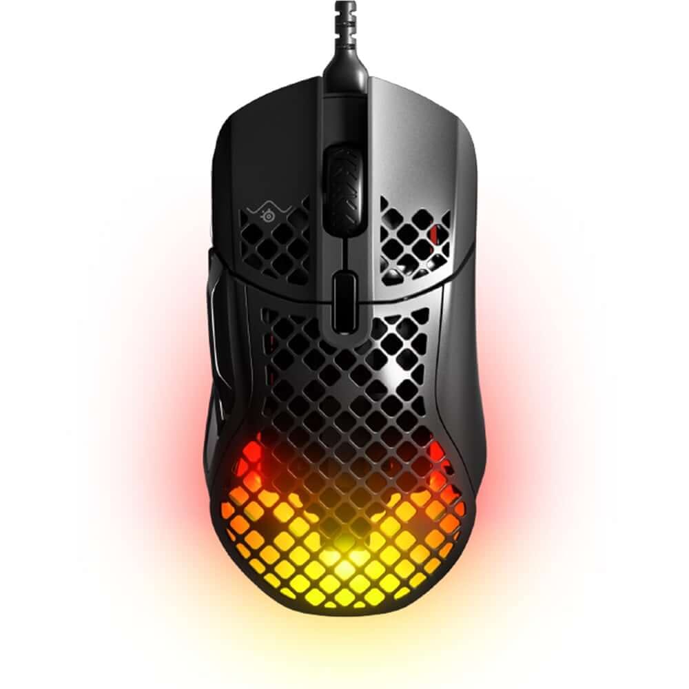 เมาส์เกมมิ่ง STEELSERIES AEROX 5 สีดำ_0