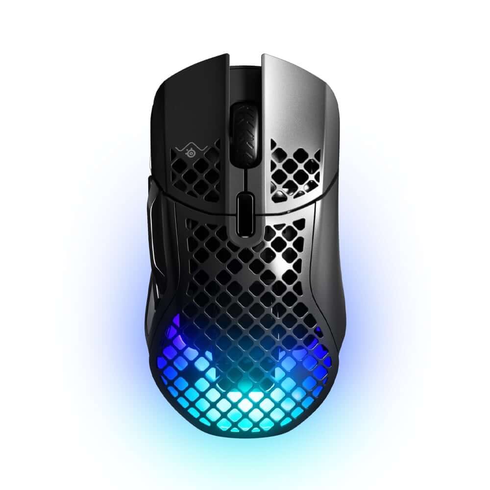 เมาส์เกมมิ่งไร้สาย STEELSERIES AEROX 5 สีดำ_0