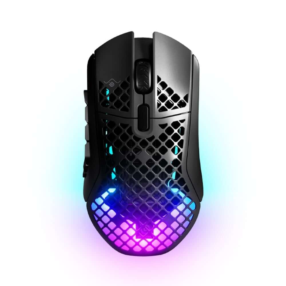 เมาส์เกมมิ่งไร้สาย STEELSERIES AEROX 9 สีดำ_0
