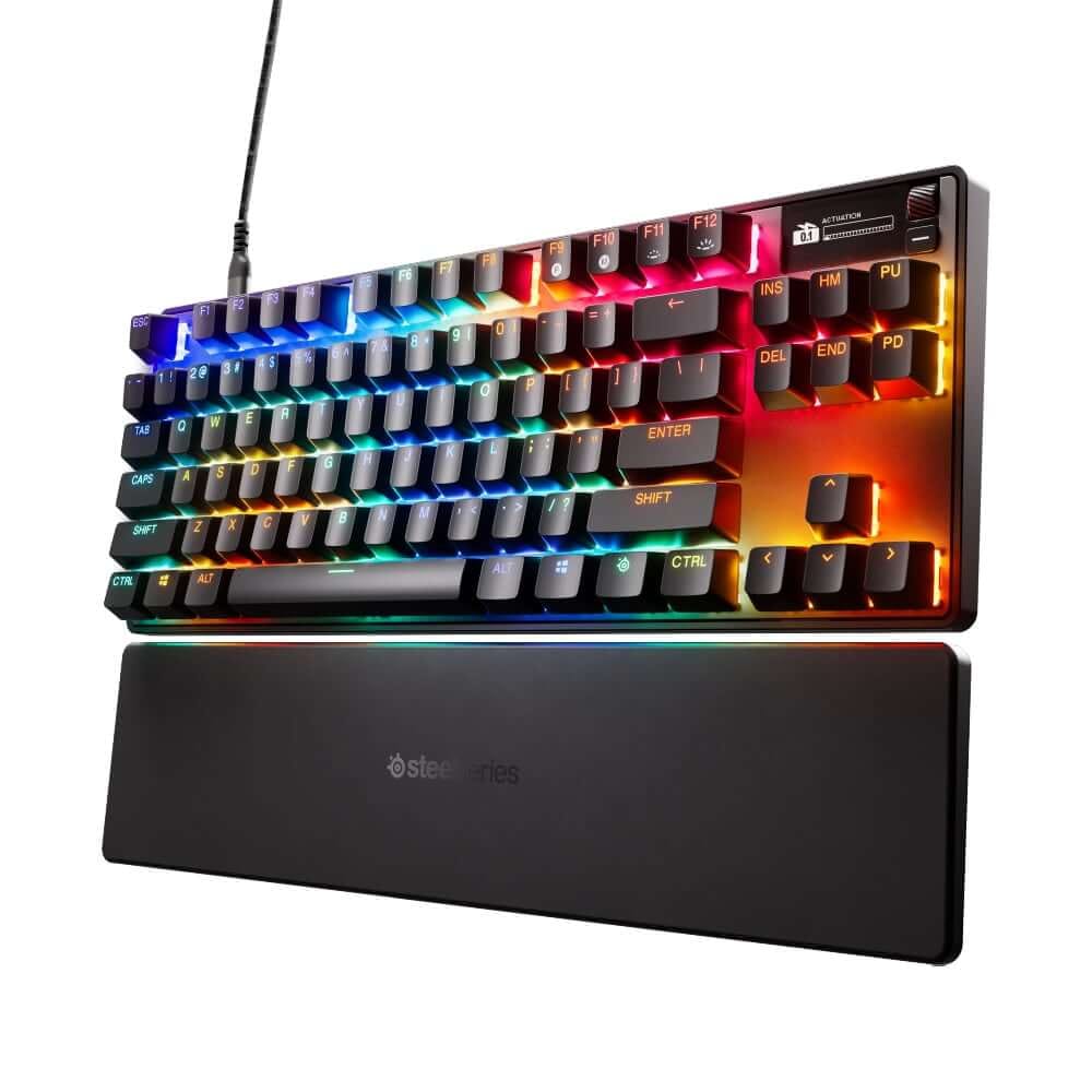 คีย์บอร์ดเกมมิ่ง STEELSERIES APEX PRO TKL GEN 3 สีดำ_0