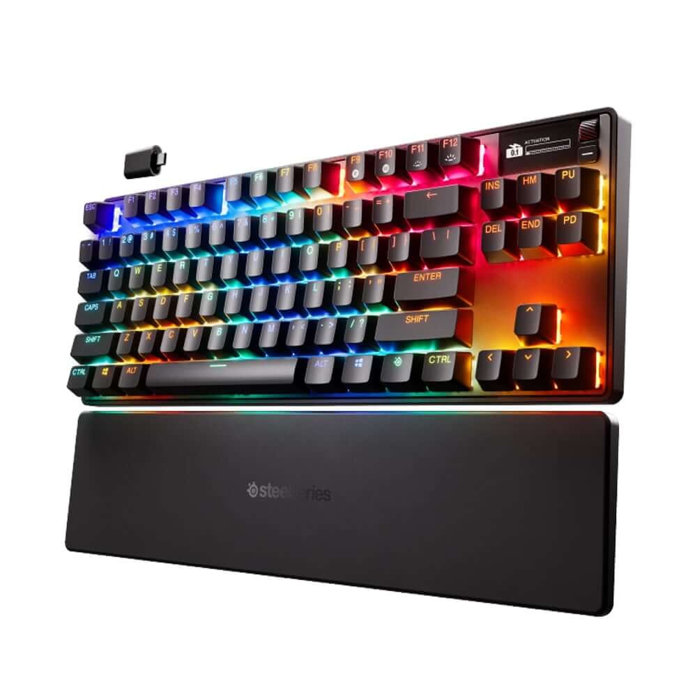 คีย์บอร์ดเกมมิ่งไร้สาย STEELSERIES APEX PRO TKL GEN 3_0