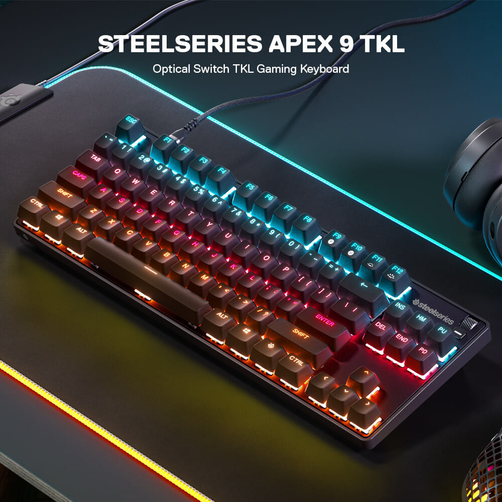 คีย์บอร์ดเกมมิ่ง STEELSERIES APEX 9 TKL_1