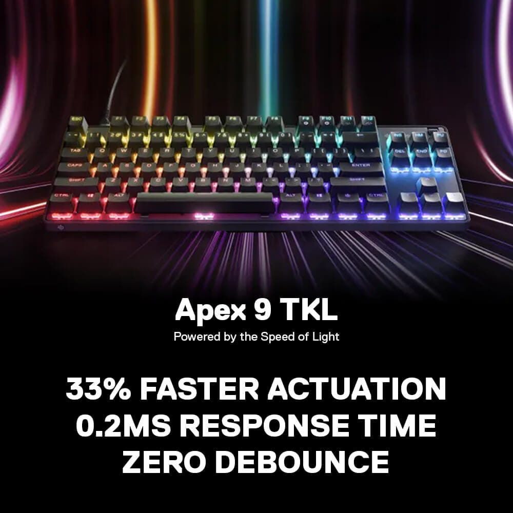 คีย์บอร์ดเกมมิ่ง STEELSERIES APEX 9 TKL_2