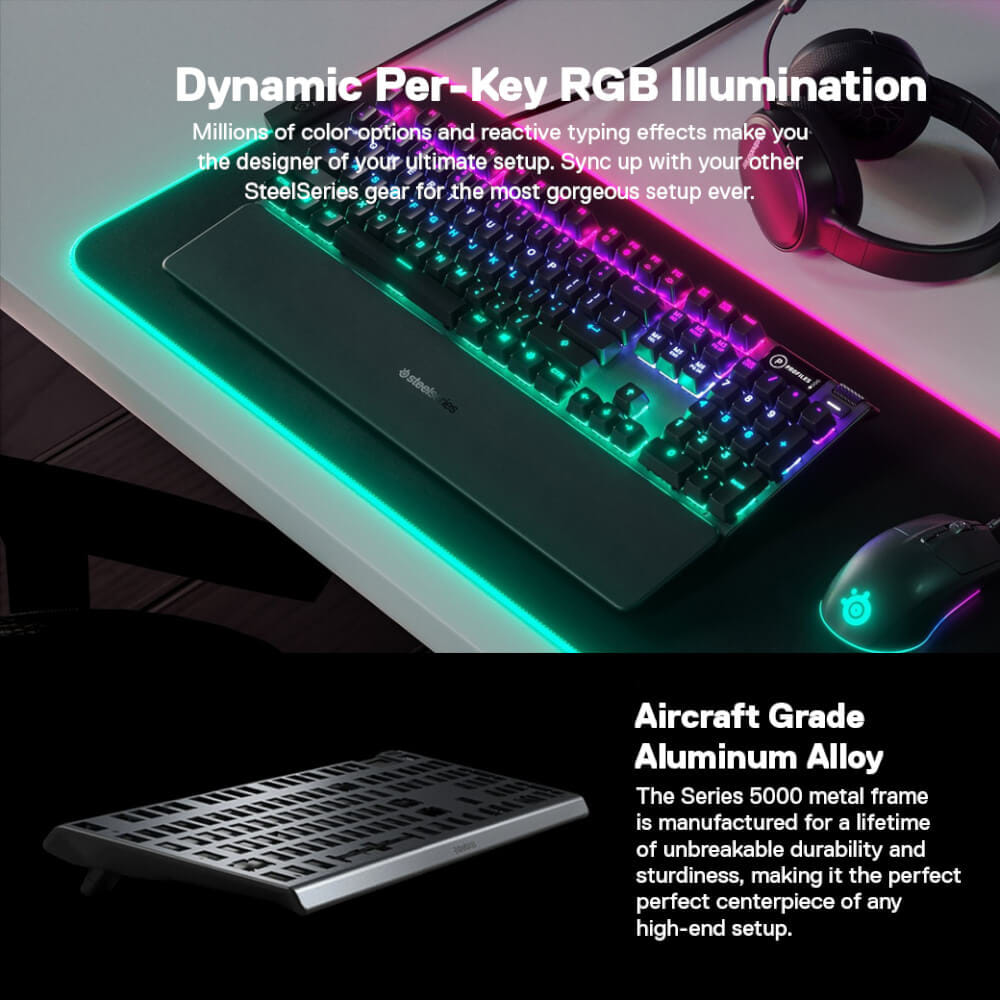 คีย์บอร์ดเกมมิ่ง STEELSERIES APEX 5_5