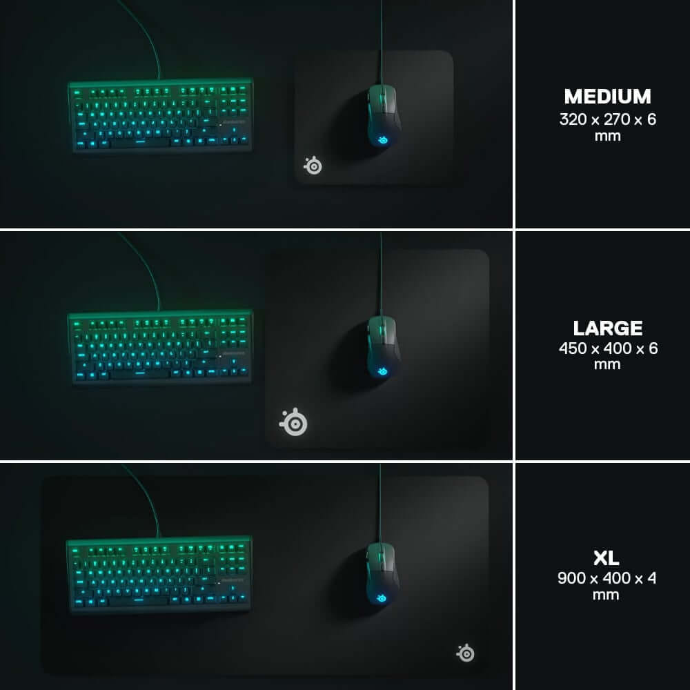 แผ่นรองเมาส์ STEELSERIES QCK HEAVY ไซซ์ 2XL_5