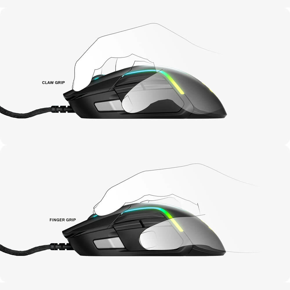 เมาส์เกมมิ่ง STEELSERIES RIVAL 5 สีดำ_7