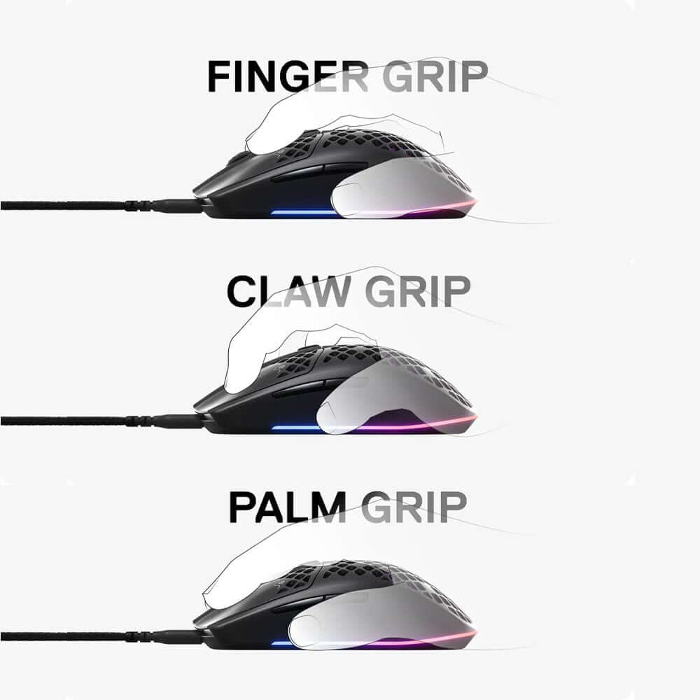 เมาส์เกมมิ่ง STEELSERIES AEROX 3 สีดำ_7