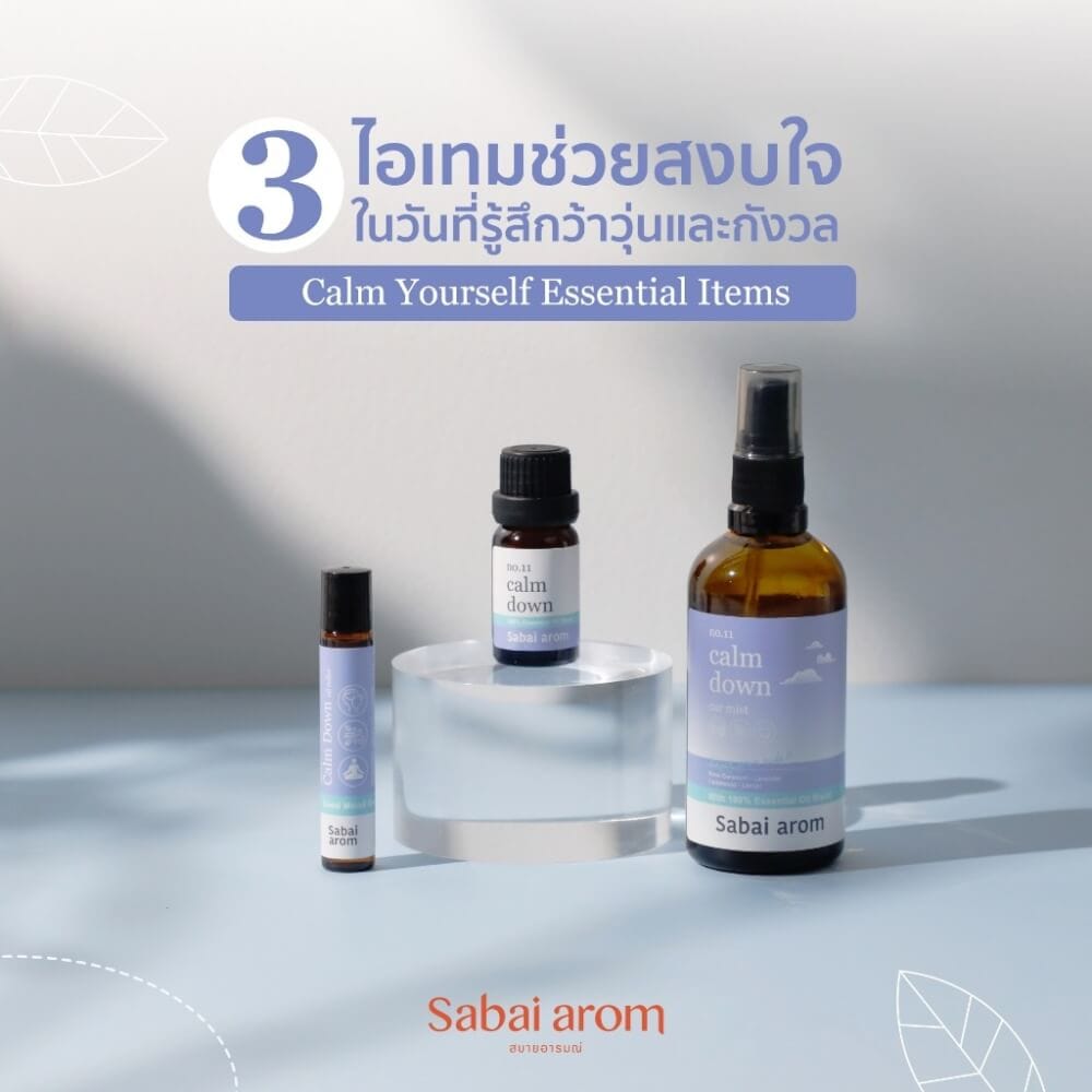 เซ็ตของขวัญ สบายอารมณ์ มายด์ฟูลเนส บ็อกซ์ หอมสปา ผ่อนคลาย สเปรย์ ลูกกลิ้ง น้ำมันหอมระเหย (1 เซ็ต)