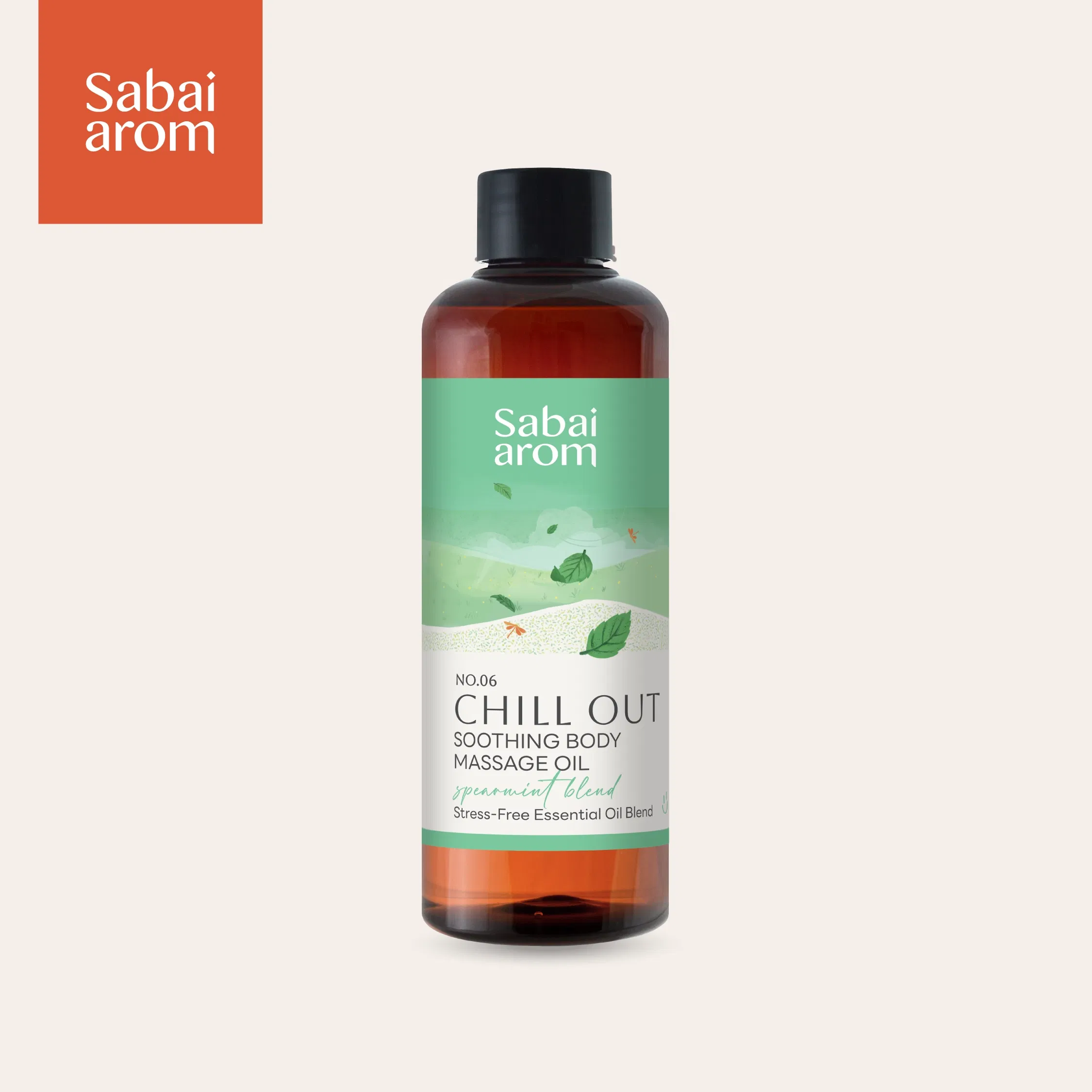 น้ำมันนวดอโรม่า สบายอารมณ์ กลิ่น CHILL OUT 200มล. จำนวน 1 ขวด_4