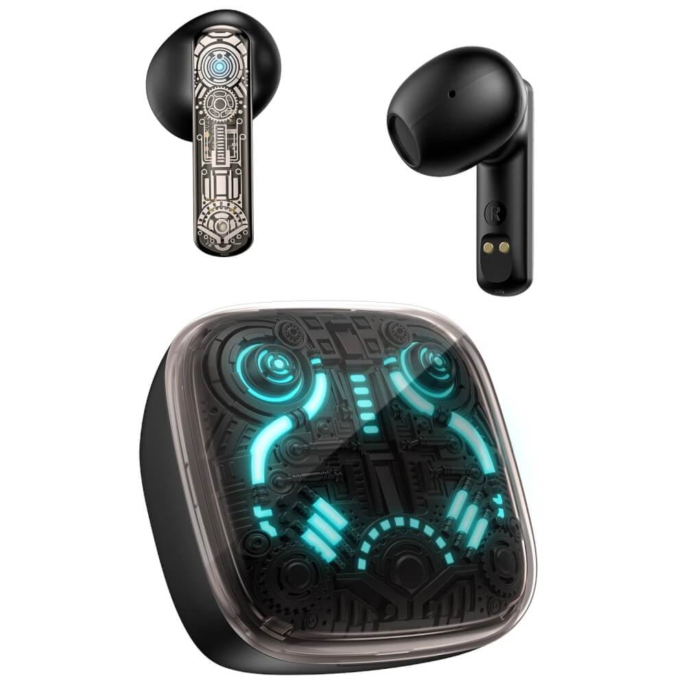 หูฟังเกมมิ่งไร้สาย ONIKUMA T1 TWS BLUETOOTH GAMING EARPHONES - สีดำ_0