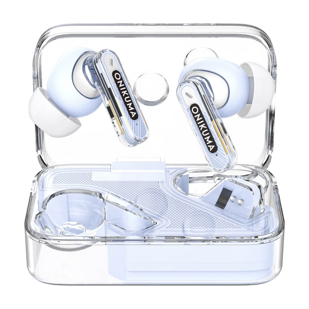 หูฟังเกมมิ่งไร้สาย ONIKUMA T5 IN-EAR BLUETOOTH EARPHONE - สีม่วง