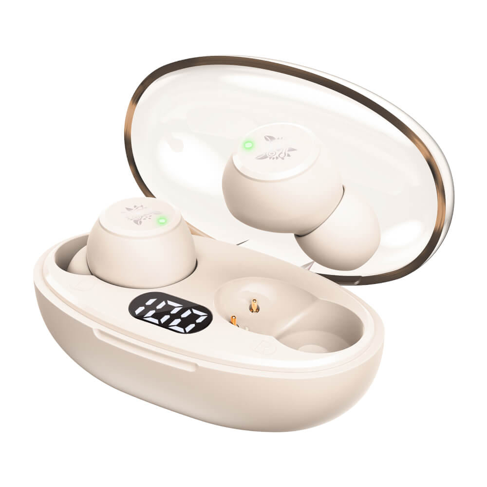 หูฟังเกมมิ่งไร้สาย ONIKUMA T305 WIRELESS EARPHONE - สีงา