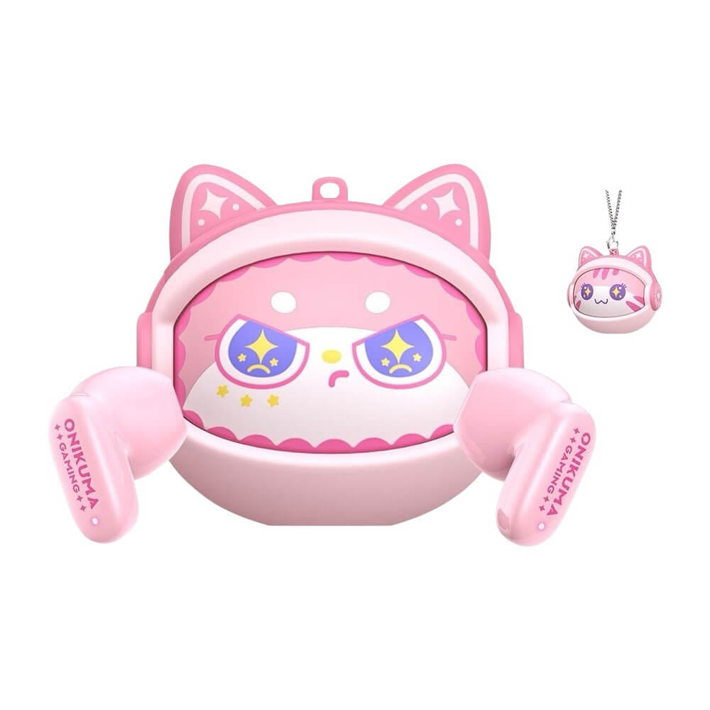 หูฟังไร้สาย ONIKUMA TX603 WIRELESS - สีชมพู
