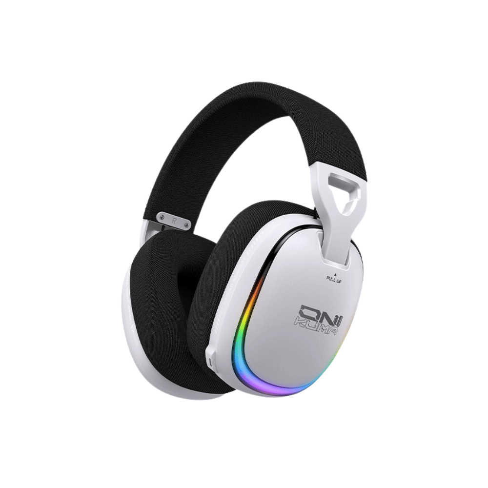 หูฟังเกมมิ่งไร้สาย ONIKUMA GT805 - ขาว