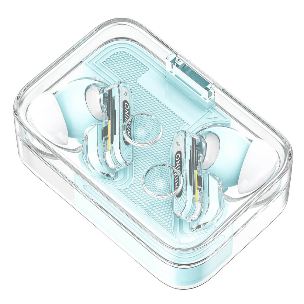 หูฟังเกมมิ่งไร้สาย ONIKUMA T5 IN-EAR BLUETOOTH EARPHONE - สีน้ำเงิน_3