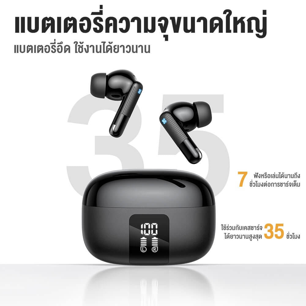 หูฟังเอียร์บัดไร้สาย ONIKUMA TX612 WIRELESS TRI-MODE BLUETOOTH & 2.4G
