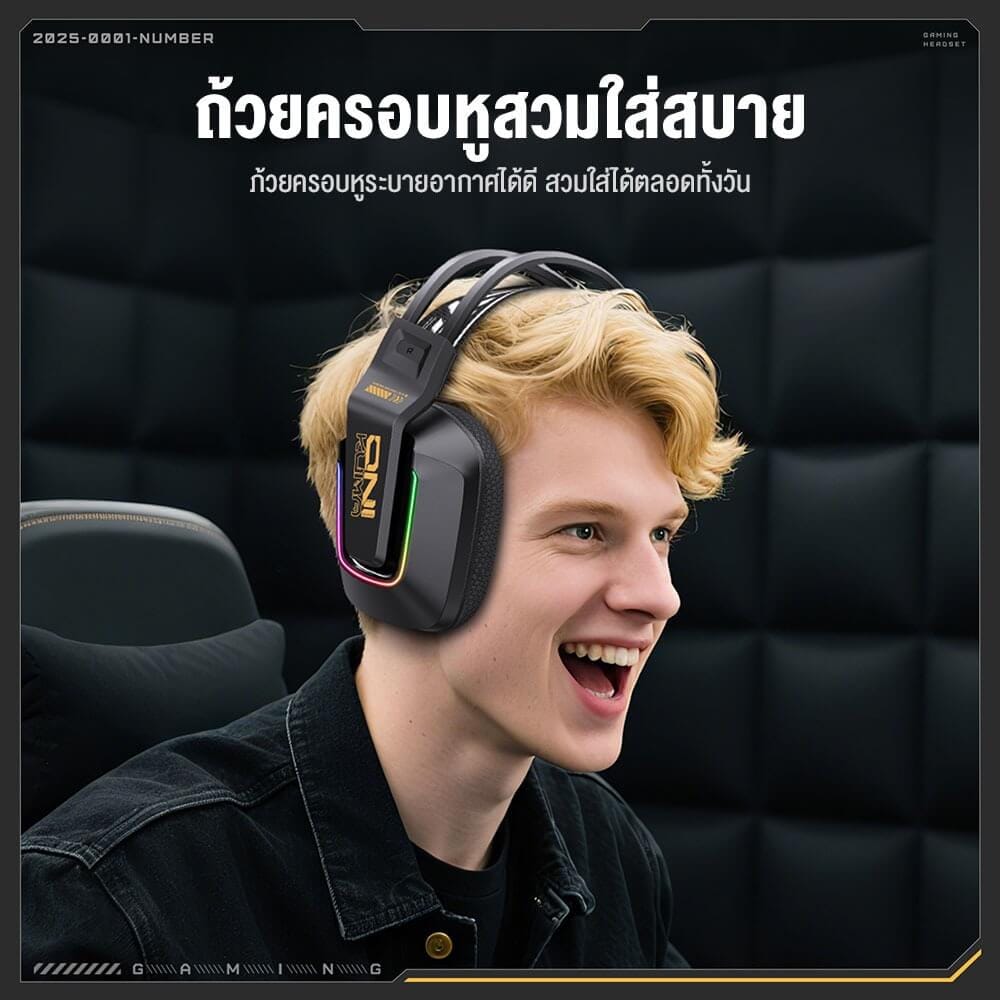 หูฟังเกมมิ่ง ONIKUMA GT828 4 MODELS WIRELESS