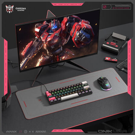 คีย์บอร์ดเกมมิ่ง ONIKUMA G55 61 KEY MECHANICAL_2