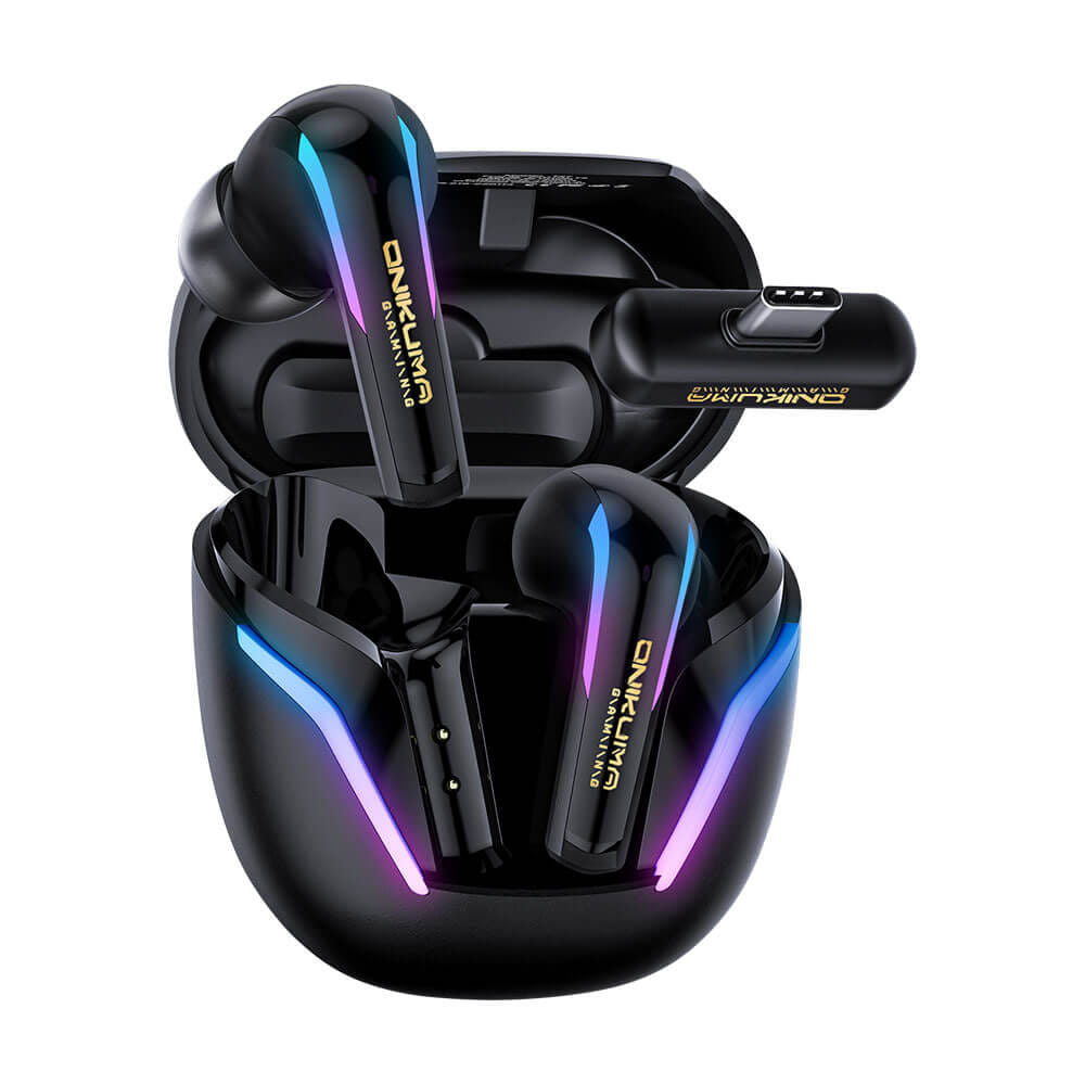 หูฟังเกมมิ่งไร้สาย ONIKUMA T27 ไมโครโฟน ENC - สีดำ_0