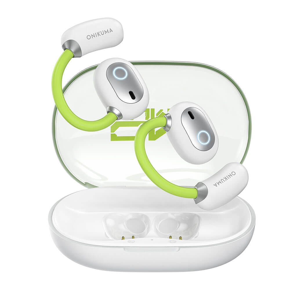 หูฟังไร้สาย ONIKUMA T25 ใส่ออกกำลังกาย BLUETOOTH 5.4 - สีขาว_0