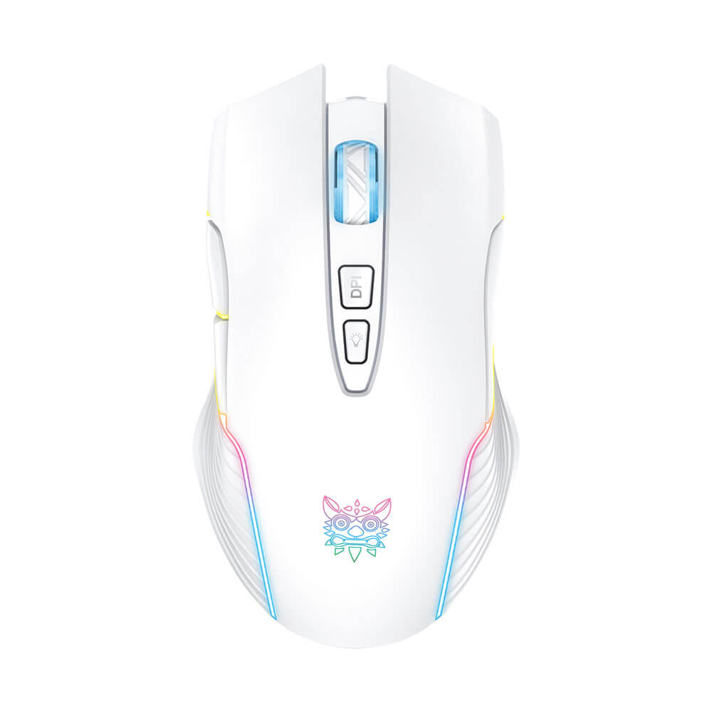เมาส์เกมมิ่ง ONIKUMA CW905 WIRELESS GAMING MOUSE - สีขาว_0