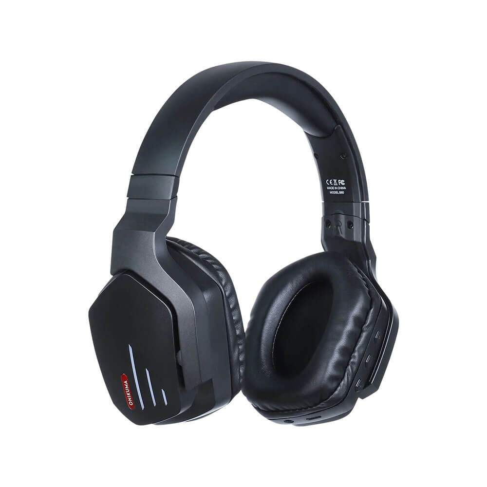 หูฟังเกมมิ่งไร้สาย ONIKUMA B60 - สีดำ_1