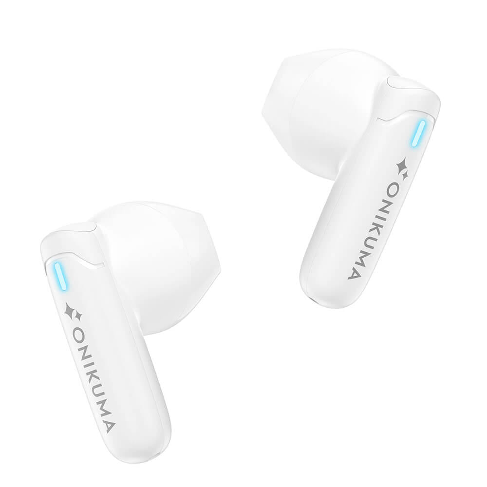 หูฟังเกมมิ่งไร้สาย ONIKUMA KUKU & NINI รูปทรงน่ารัก BLUETOOTH 5.3 - สีขาว_2