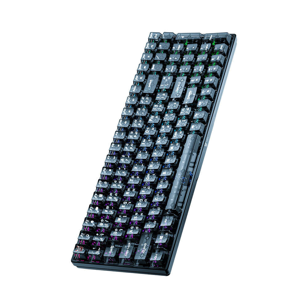 คีย์บอร์ดเกมมิ่ง ONIKUMA HIKARI GAMING KEYBOARD - สีดำ (RED SWITCH) (TH/EN)_2