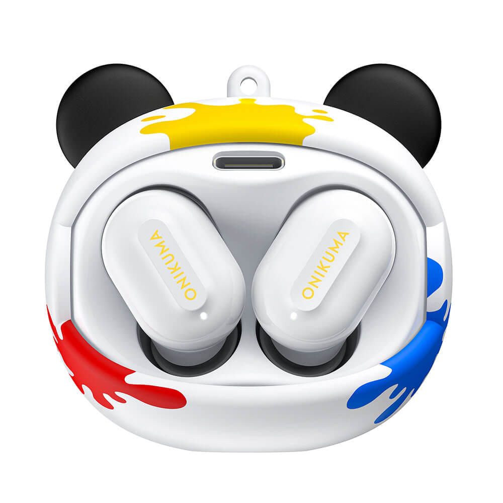 หูฟังเกมมิ่งไร้สาย ONIKUMA T20 มาพร้อมเคสชาร์จ - สีขาว_3