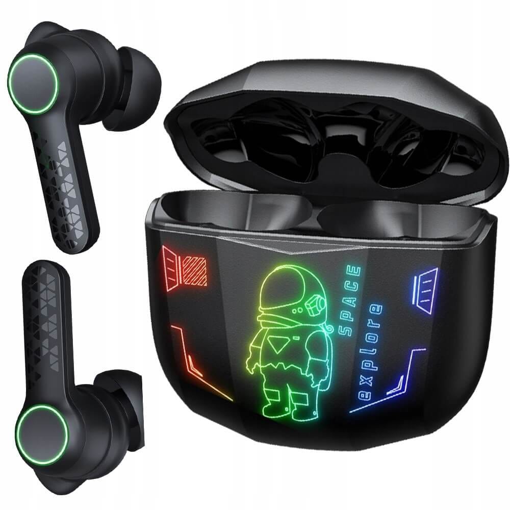 หูฟังเกมมิ่งไร้สาย ONIKUMA T36 มาพร้อมแสงไฟ RGB - อวกาศ_3