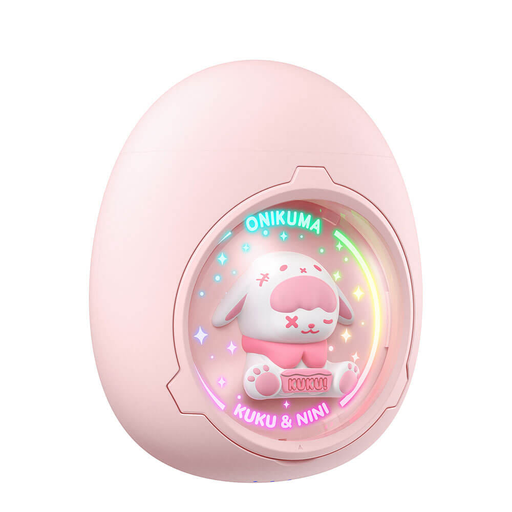 หูฟังเกมมิ่งไร้สาย ONIKUMA KUKU & NINI รูปทรงน่ารัก BLUETOOTH 5.3 - สีชมพู_3