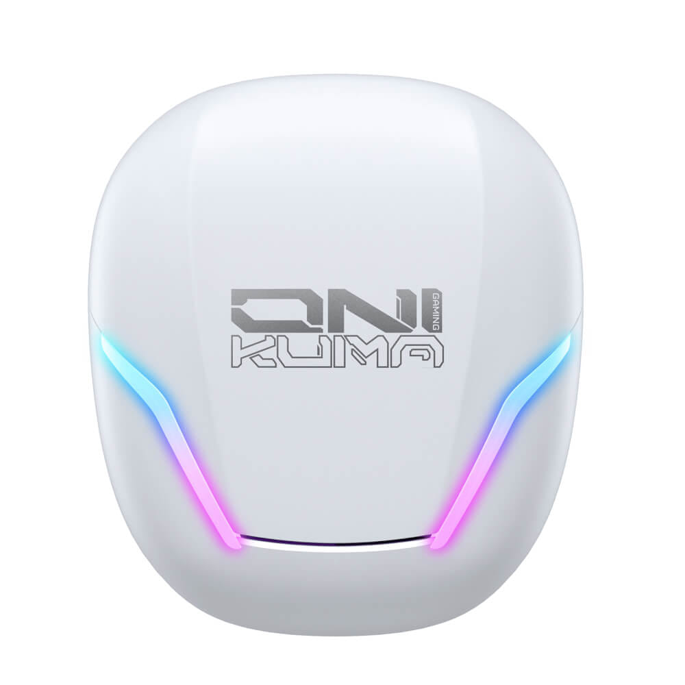 หูฟังเกมมิ่งไร้สาย ONIKUMA T27 ไมโครโฟน ENC - สีขาว_4