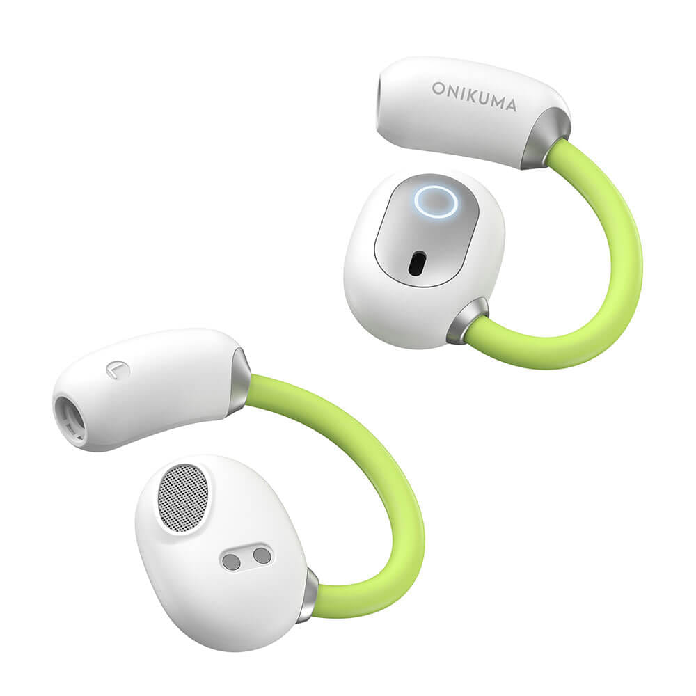 หูฟังไร้สาย ONIKUMA T25 ใส่ออกกำลังกาย BLUETOOTH 5.4 - สีขาว_4