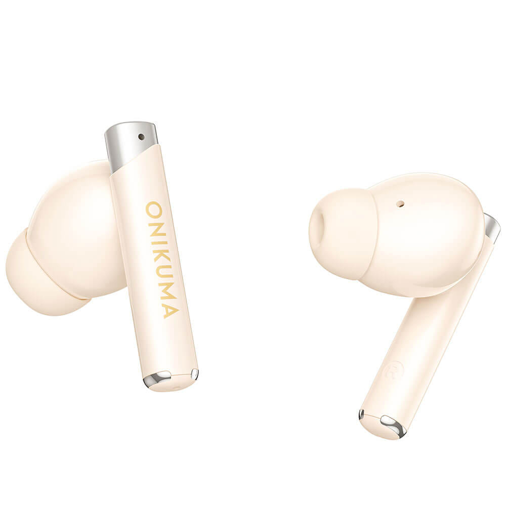 หูฟังเกมมิ่งไร้สาย ONIKUMA T18 รูปทรงสไตล์เรโทร BLUETOOTH 5.3 - สีน้ำตาล_4