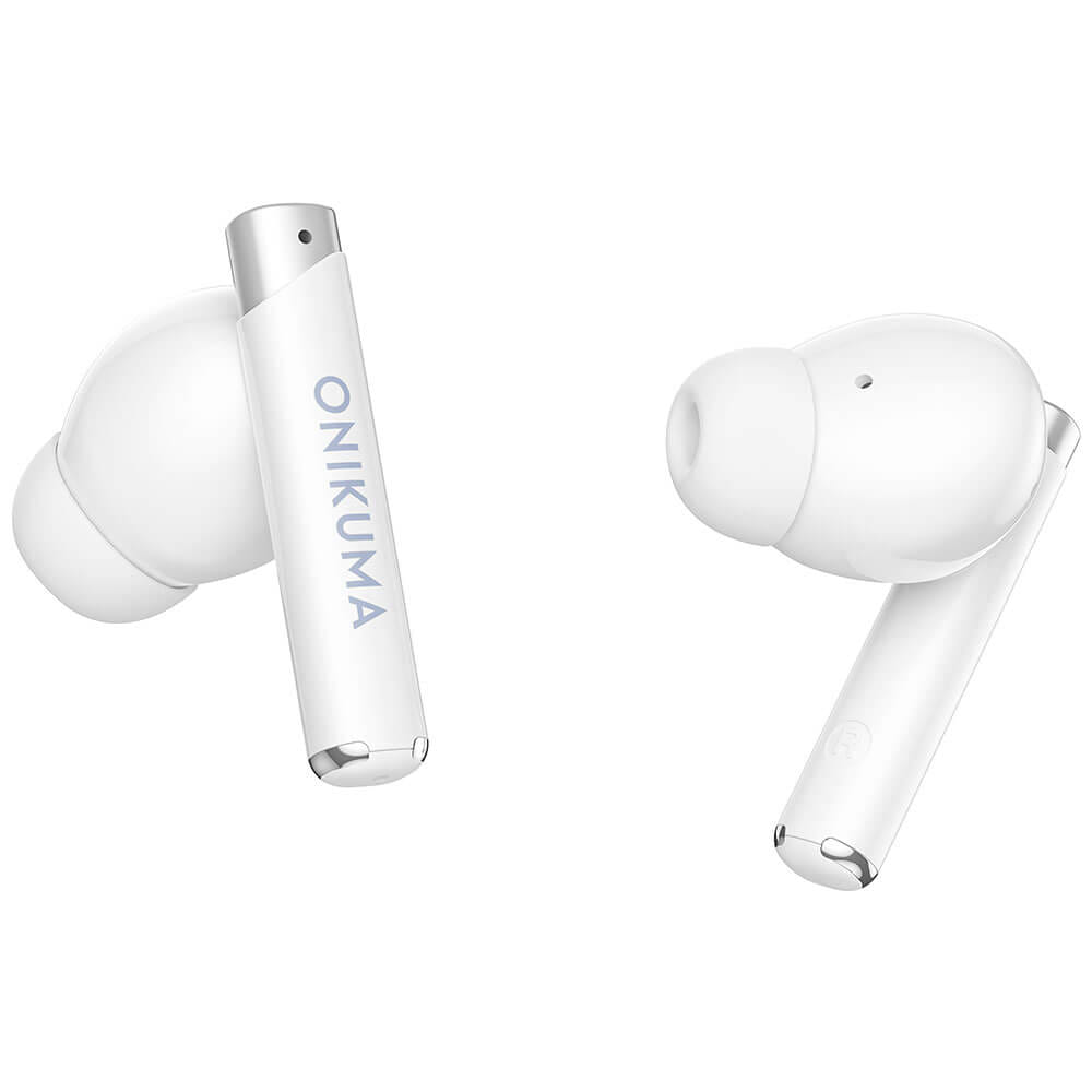 หูฟังเกมมิ่งไร้สาย ONIKUMA T18 รูปทรงสไตล์เรโทร BLUETOOTH 5.3 - สีขาว_4