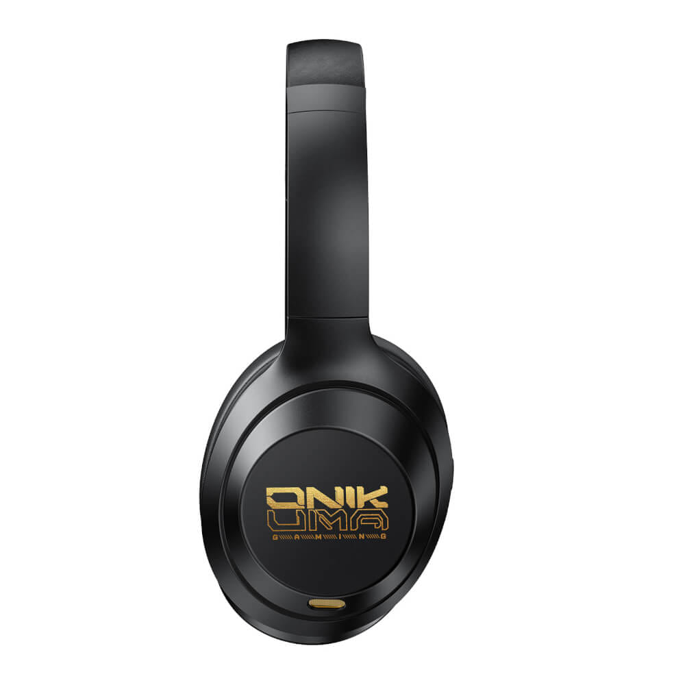 หูฟังเกมมิ่งไร้สาย ONIKUMA GT811 มาพร้อมระบบลดเสียงรบกวนคู่ - สีดำ_4