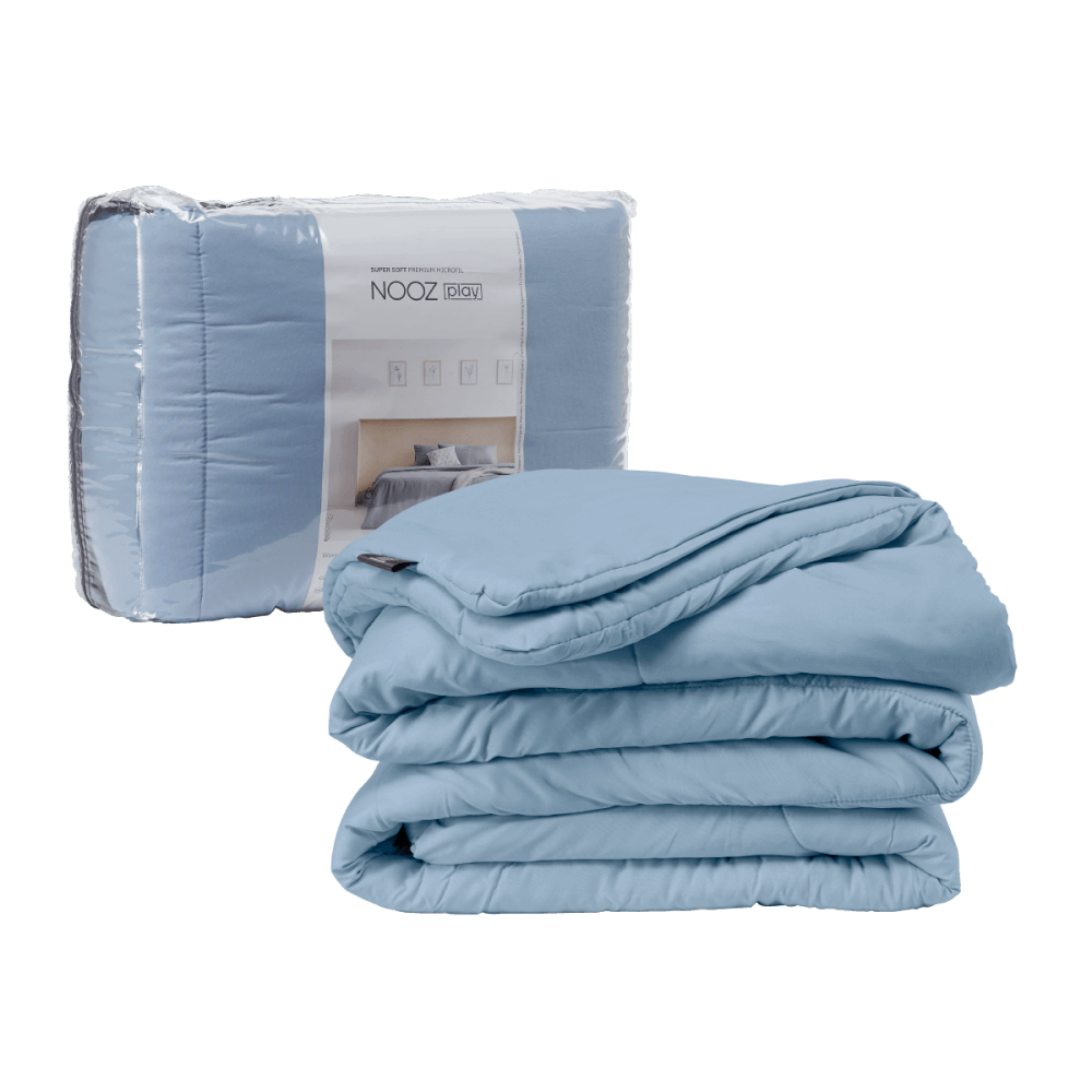 ผ้านวม 5,6 ฟุต Nooz Play รุ่น Comforter สีฟ้า Sky Blue_0