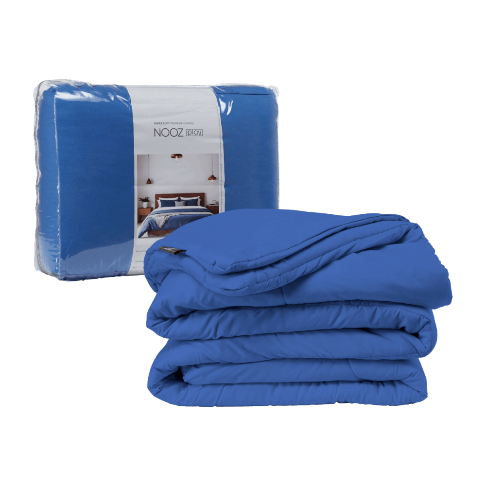 ผ้านวม 3.5 ฟุต NOOZ PLAY รุ่น COMFORTER สีฟ้าเข้ม ARCTIC BLUE