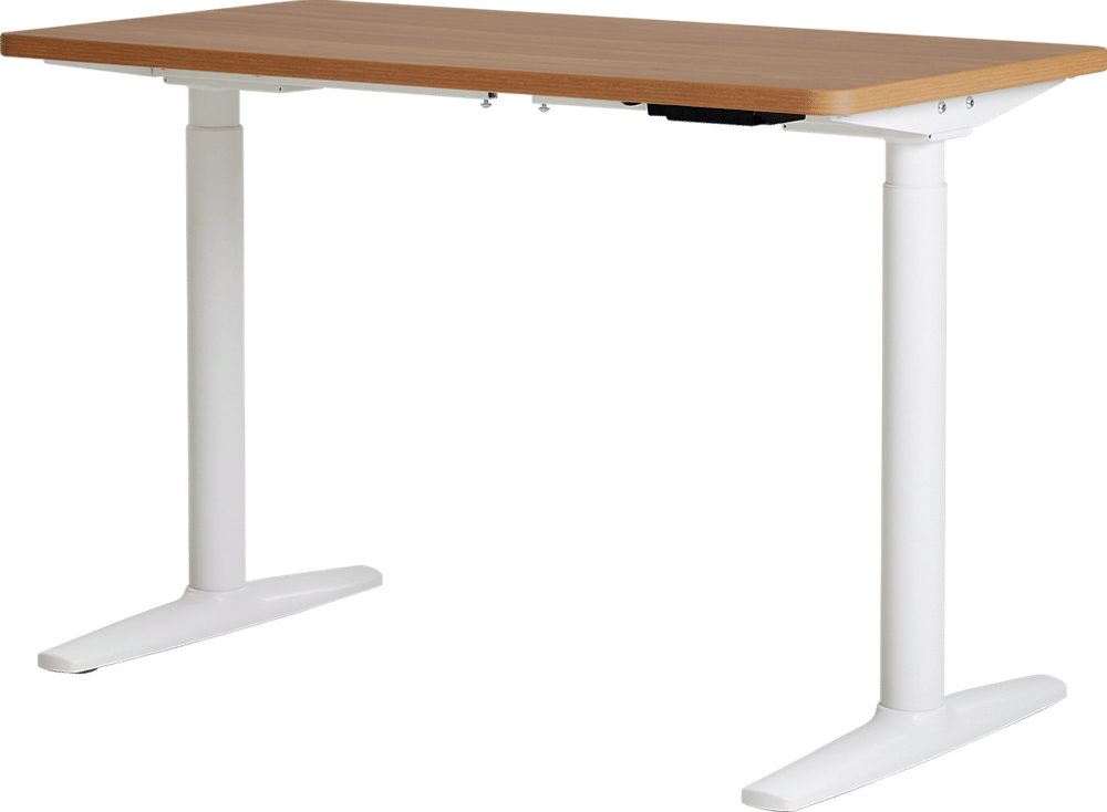 โต๊ะปรับระดับไฟฟ้าเพื่อสุขภาพ LUNIO SPACE ONE สีไม้วอลนัท WOOD JUPITER SIZE 120 X 60 CM_0