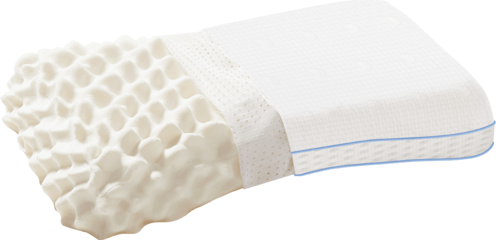 หมอนยางพาราแท้  LUNIO MOON LATEX LUNAR ERGO PILLOW_0