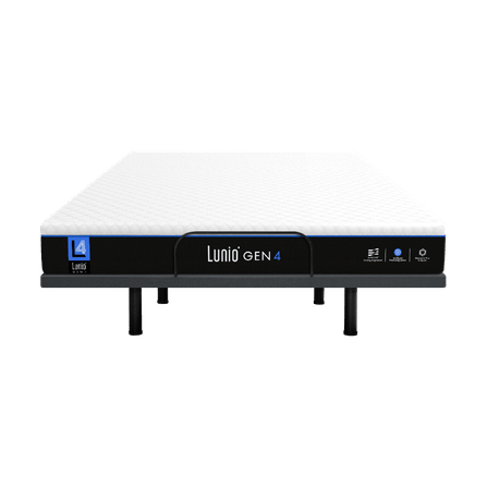 เตียงปรับระดับไฟฟ้า 3 ฟุต LUNIO SMART RISE  มาพร้อมกับที่นอนยางพารา 3 ฟุต LUNIO GEN4_0