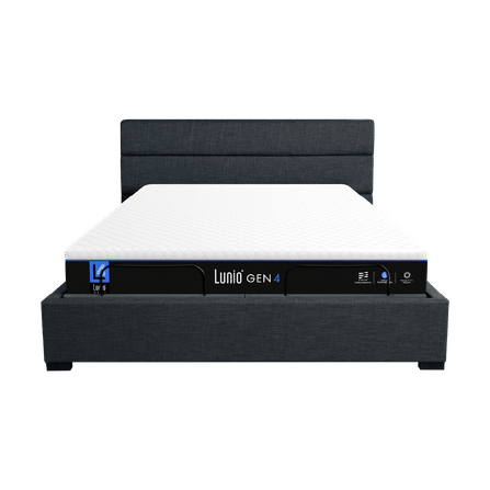 เตียงปรับระดับไฟฟ้า 6 ฟุต (3ฟุต 2ชิ้น) LUNIO SMART RISE และ ขอบเตียง 6 ฟุต มาพร้อมกับที่นอนยางพารา 6 ฟุต LUNIO GEN 4_0