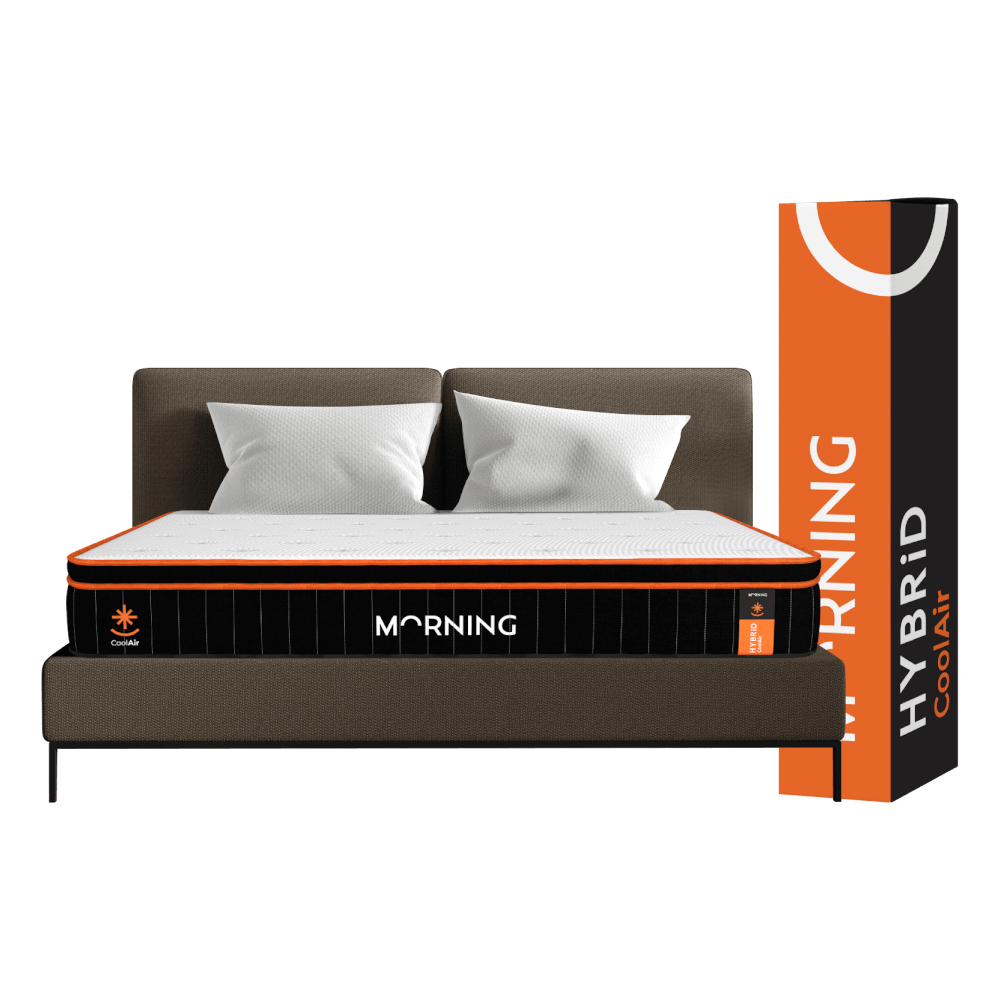 ที่นอนพ็อกเก็ตสปริง 5ฟุต MORNING SLEEP HYBRID COOLAIR หนา 10 นิ้ว_0
